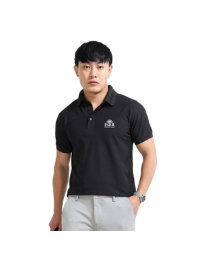 Greys&Blues AeroPiq Polo Tshirt- Black